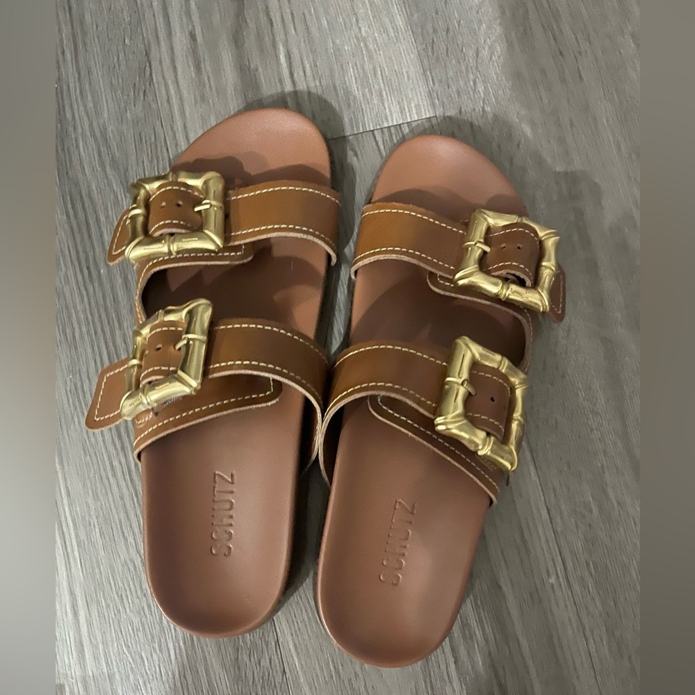 Like new SCHUTZ Women's Enola Slides - Picture 7 of 7